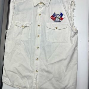 VINTAGE Harley Davidson 2005 Bikers Rally Austin Tx Biker Design Sleeveless